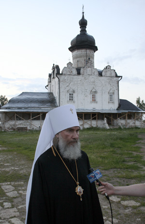 Митрополит Климент посещает Свияжск