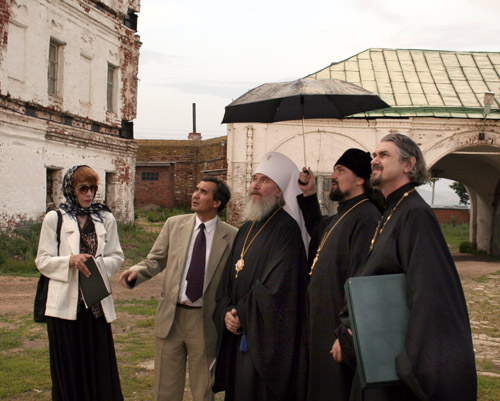Митрополит Климент посещает Свияжск