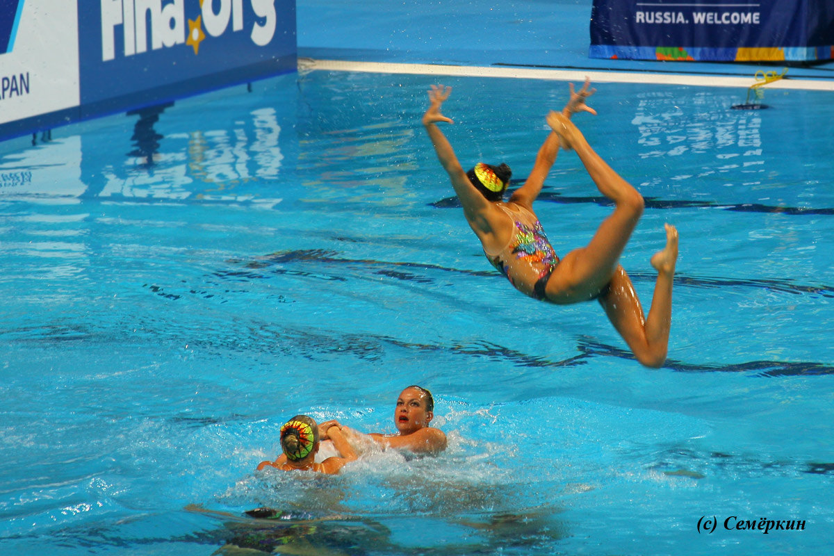 Синхронное плавание. Чемпионат мира ФИНА по водным видам спорта 2015 года в Казани. 