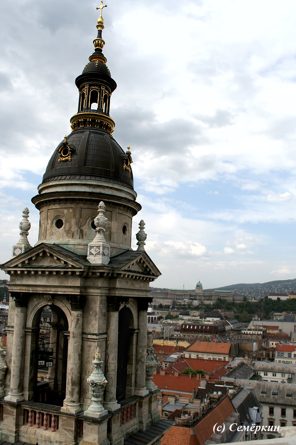 Будапешт - Базилика святого Иштвана - смотровая площадка