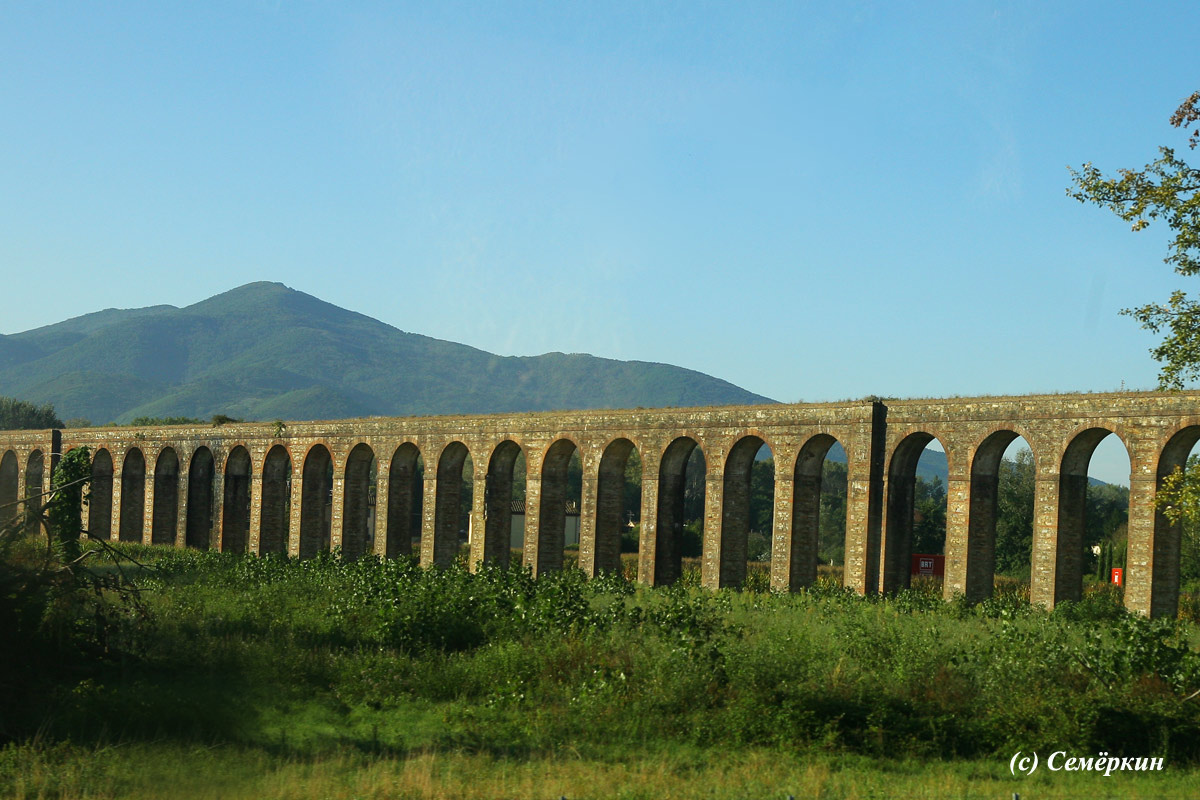 акведук римского периода по дороге в Пизу