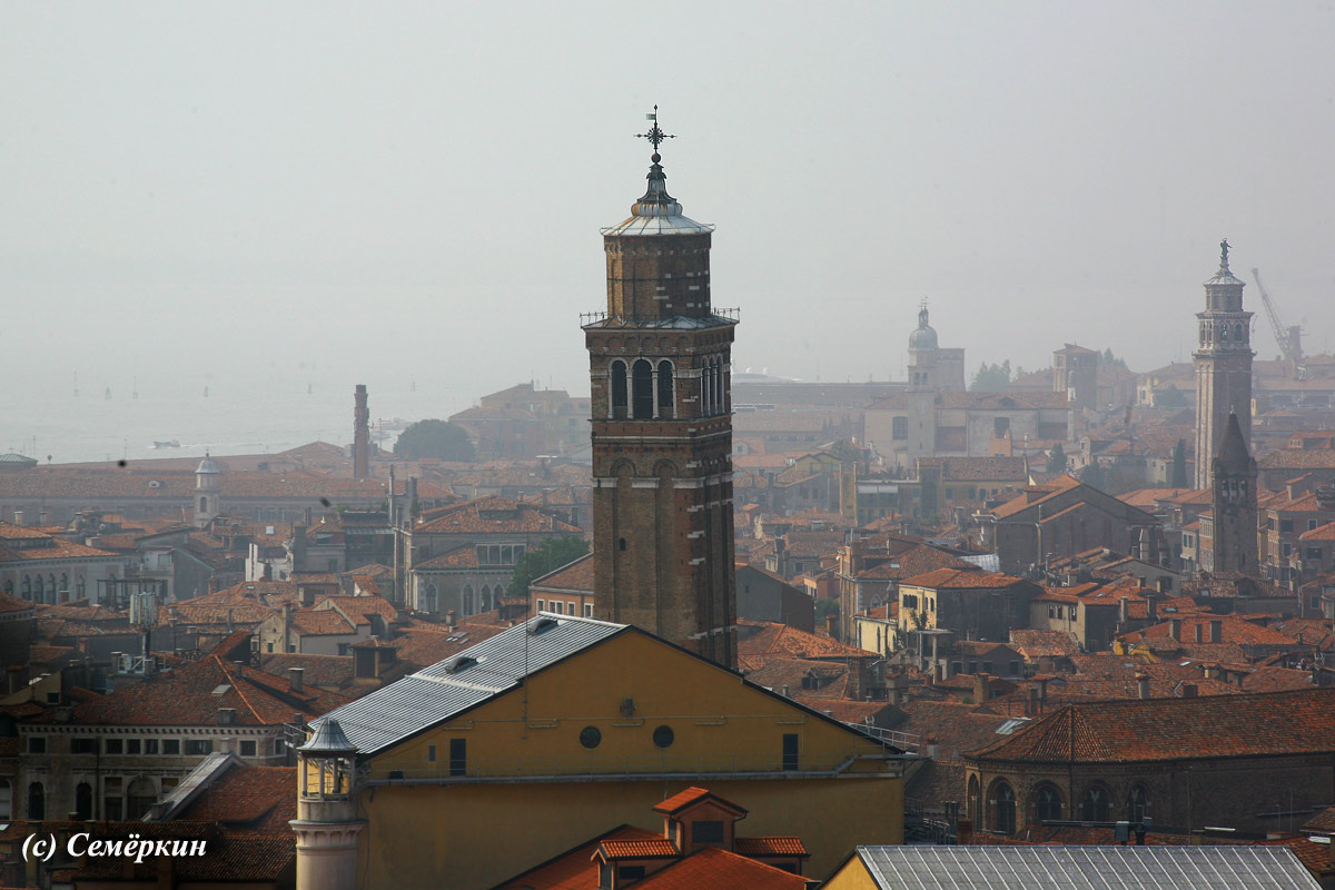 Венеция - панорама с колокольни Сан Марко