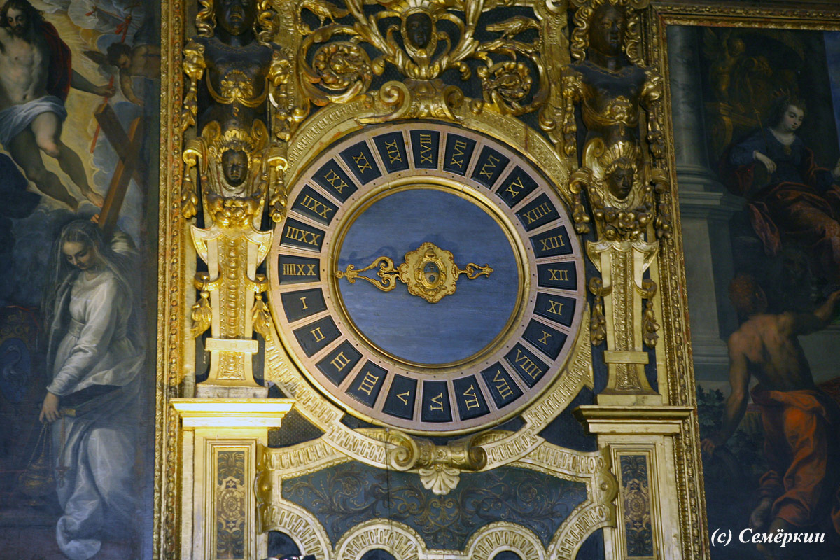 Венеция - экскурсия по дворцу Дожей - часы