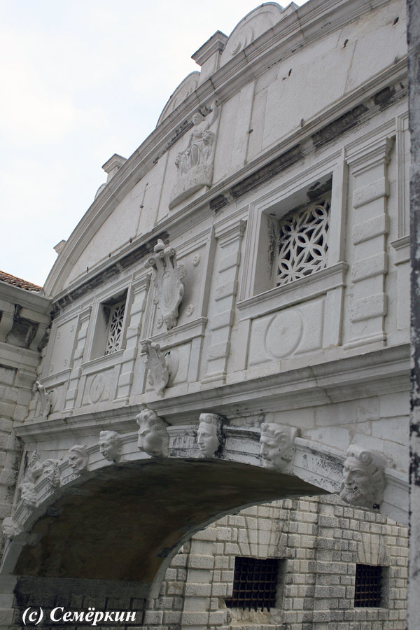 Венеция - экскурсия по дворцу Дожей - Мостик вздохов