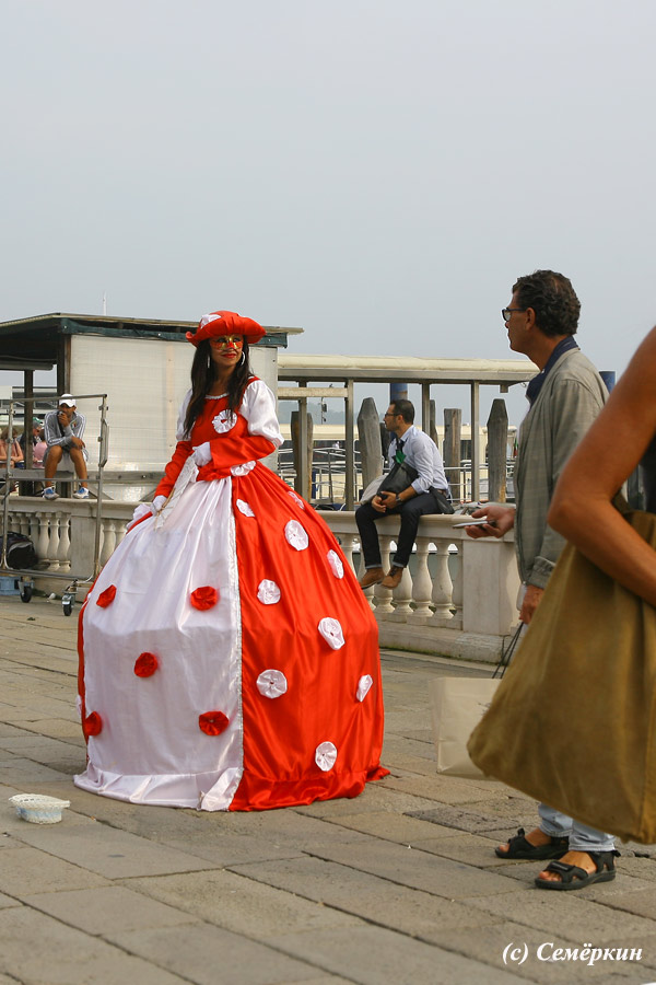 Венеция - барышня с пышной юбкой