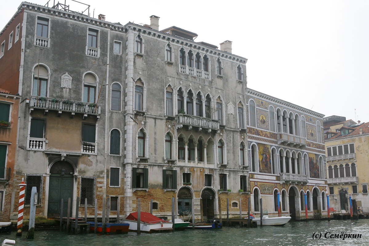 Венеция - Палаццо Барбариго гранд канал