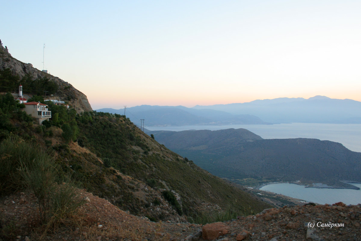 Крит - дом на горе