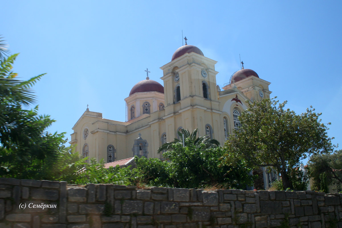 Крит, плоскогорье Лассити, - церковь