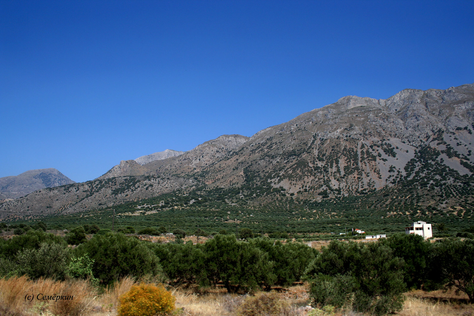 Крит - горы