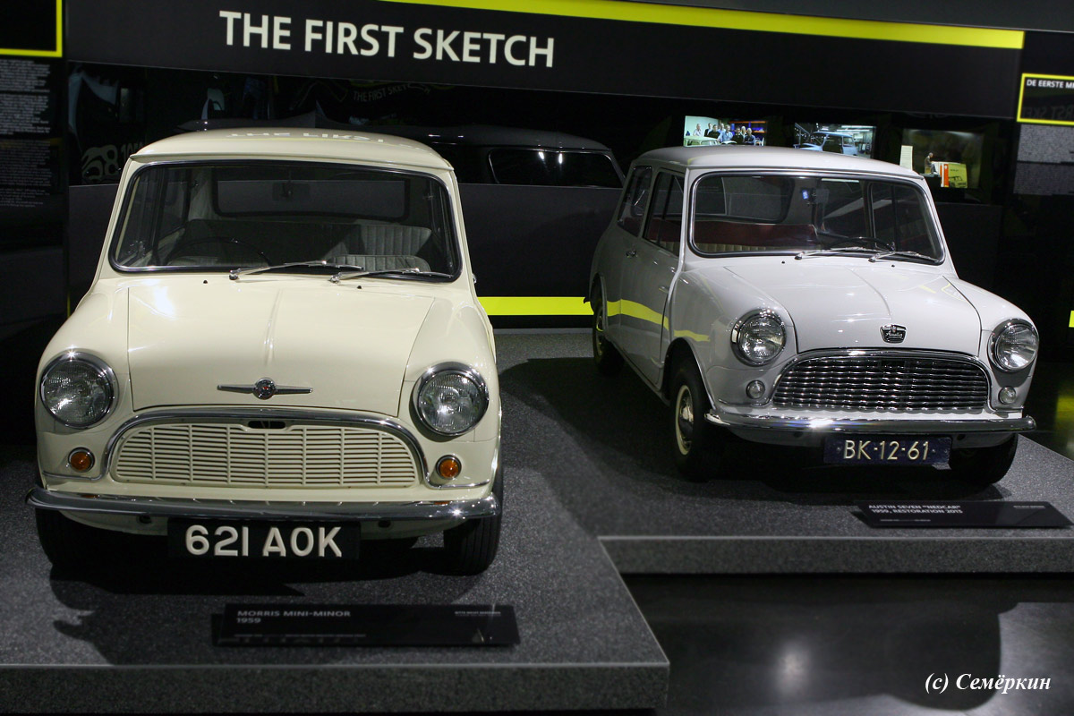 Музей BMW - Mini - Первые Mini 1959 года