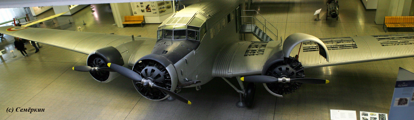 Мюнхен - Немецкий музей - авиация - Юнкерс Ju-52