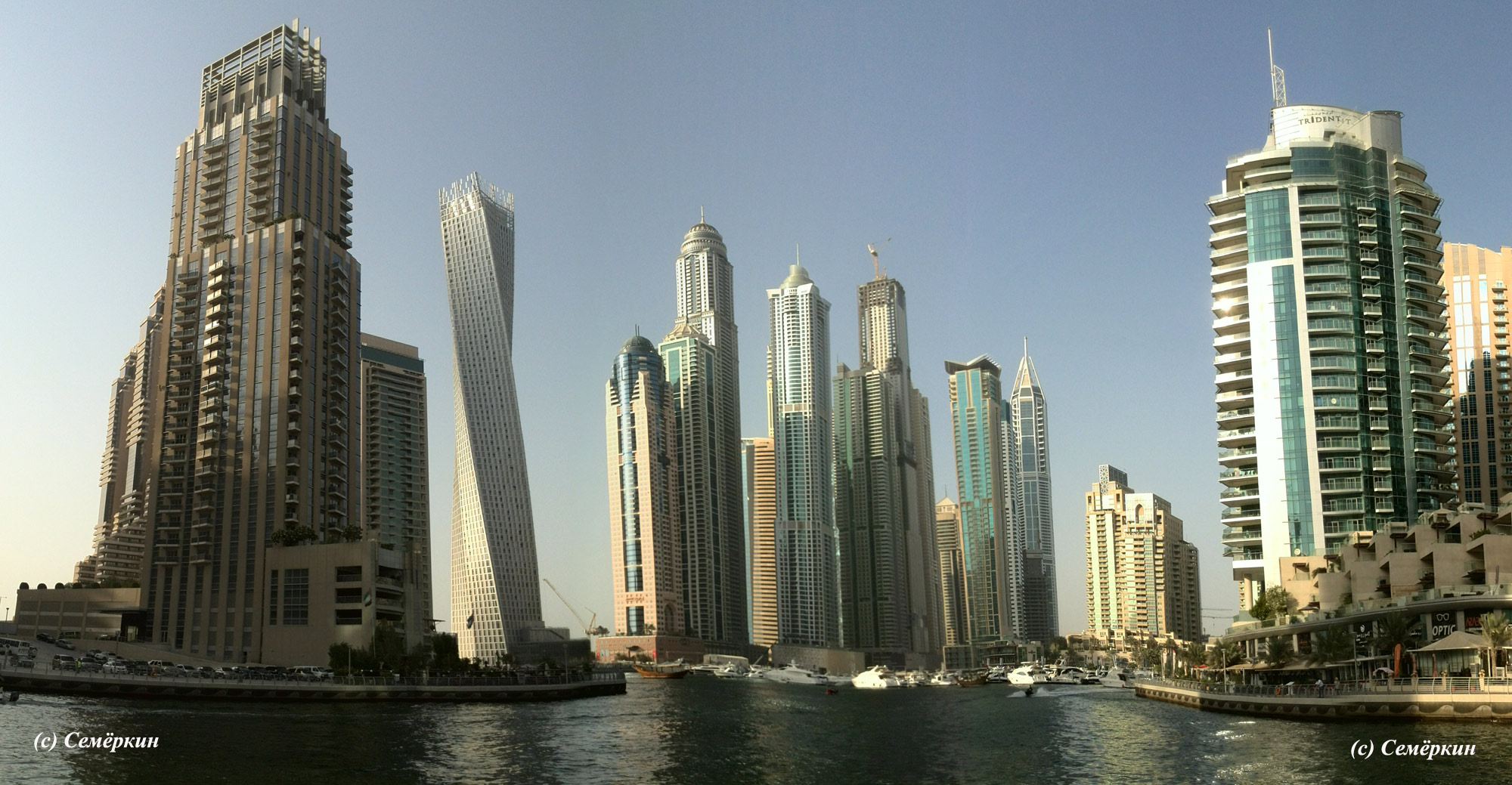 Набережная в Дубае