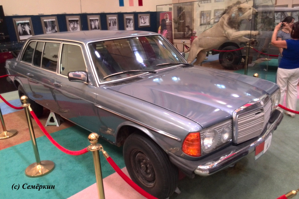 Первый автомобиль шейха Зайда – Mercedes выполненный по спецзаказу