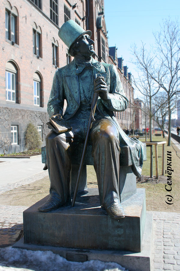 Копенгаген - Памятник Гансу Христиану Андерсену