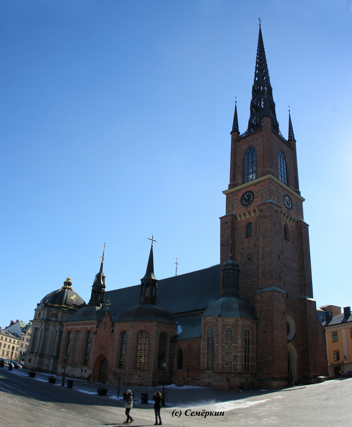 Стогкольм - Церковь Риддарсхольмчуркан Riddarholmskyrkan