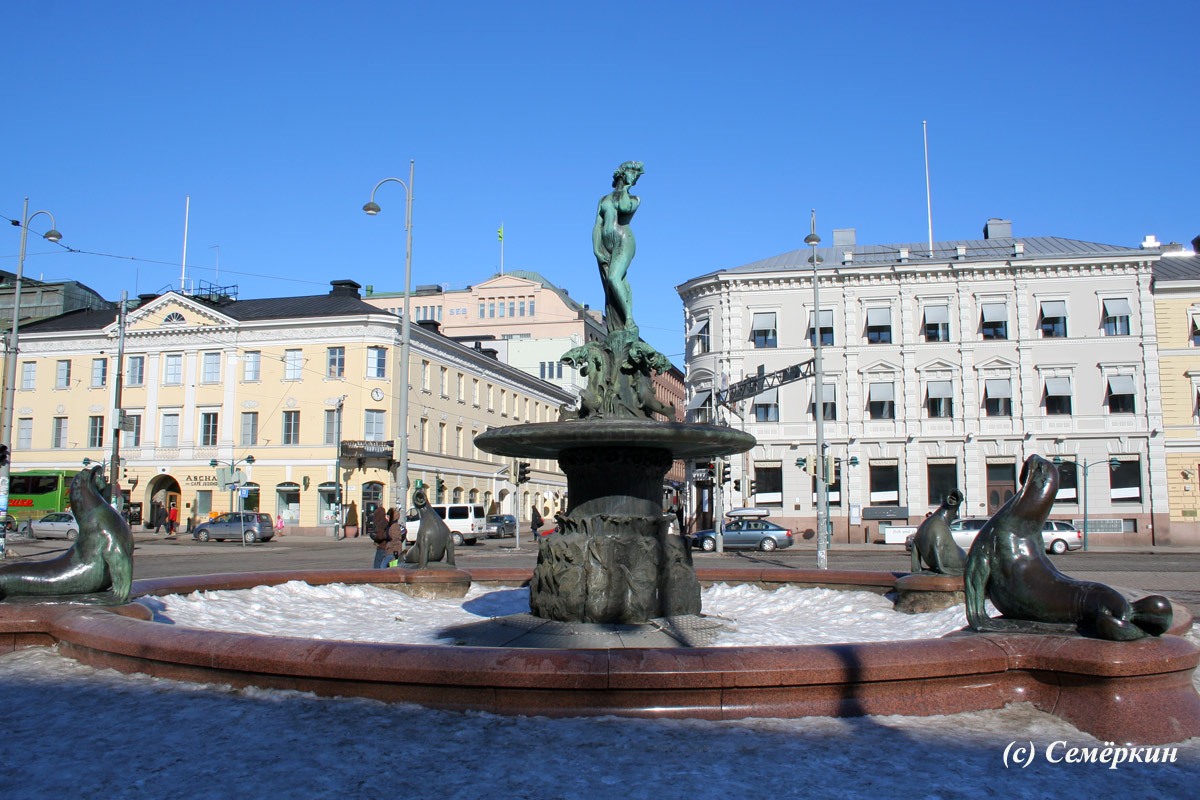 Хельсинки - фонтан Хавис Аманда
