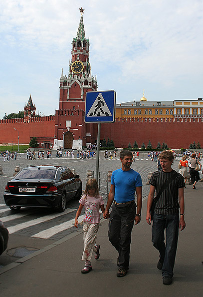 Москва Спасская башня кремля